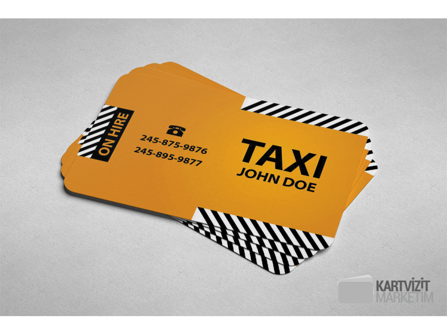 Taksi Durağı Kartvizit