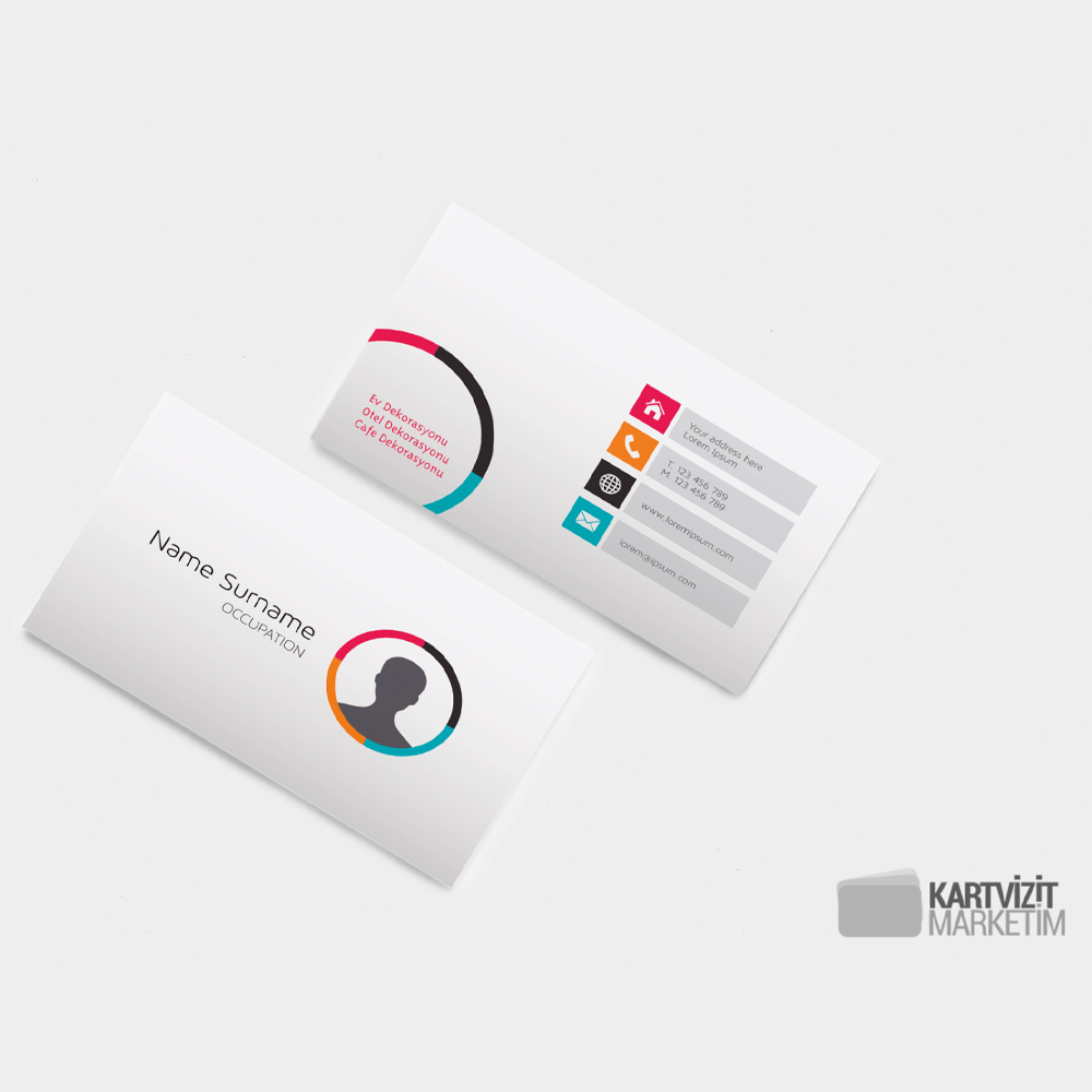 Dekorasyon Firması Kartvizit Modeli