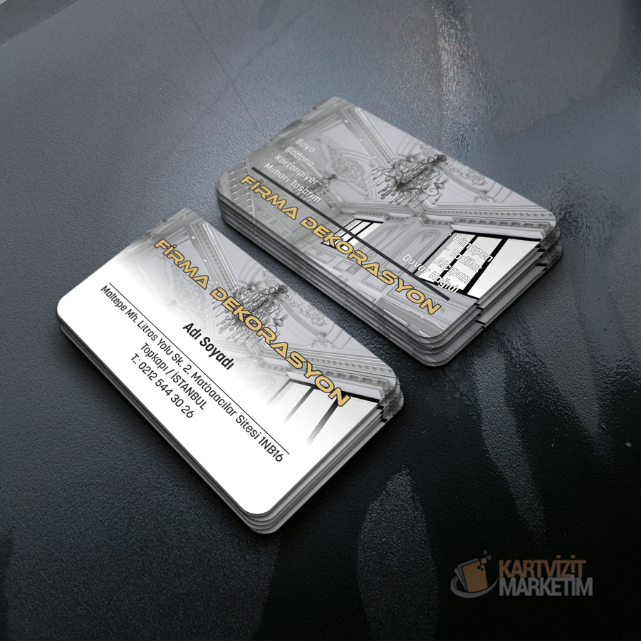 Dekorasyon Firması Kartvizit Alckrt-1001