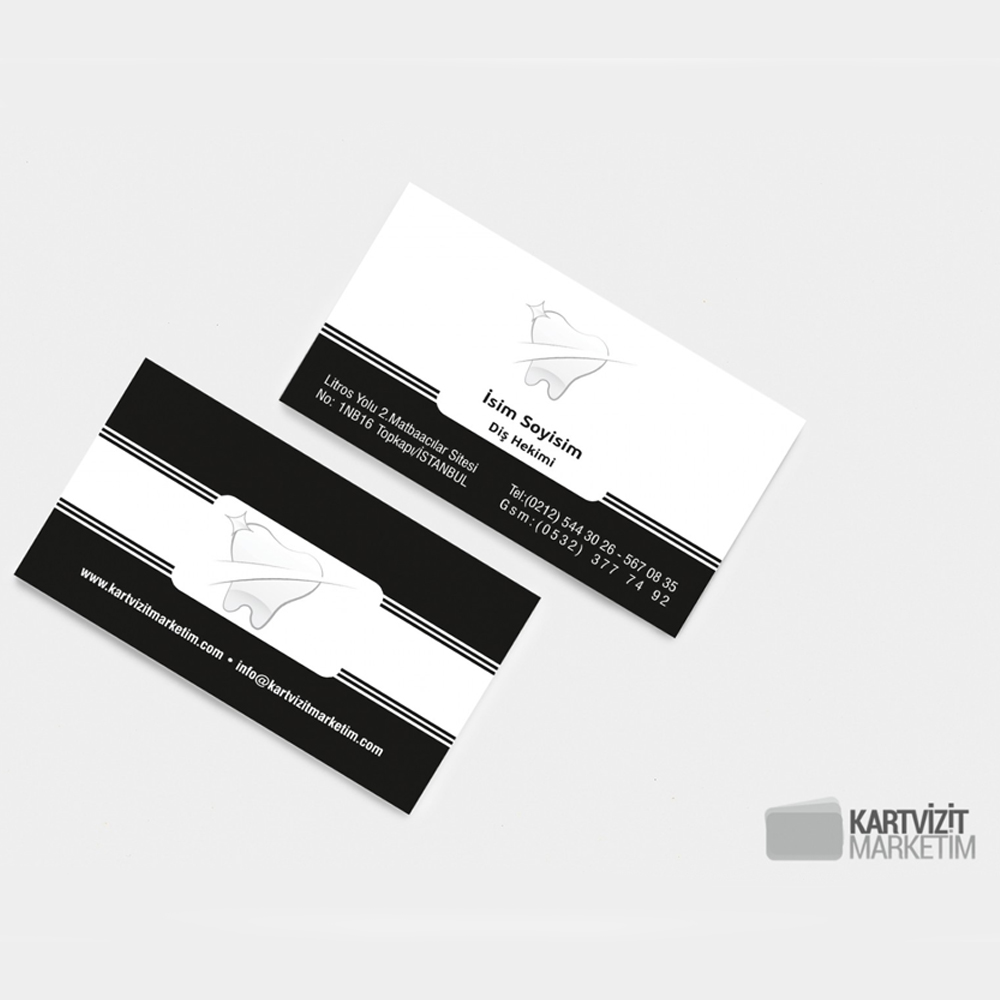 Diş Doktoru Kartvizit Modeli