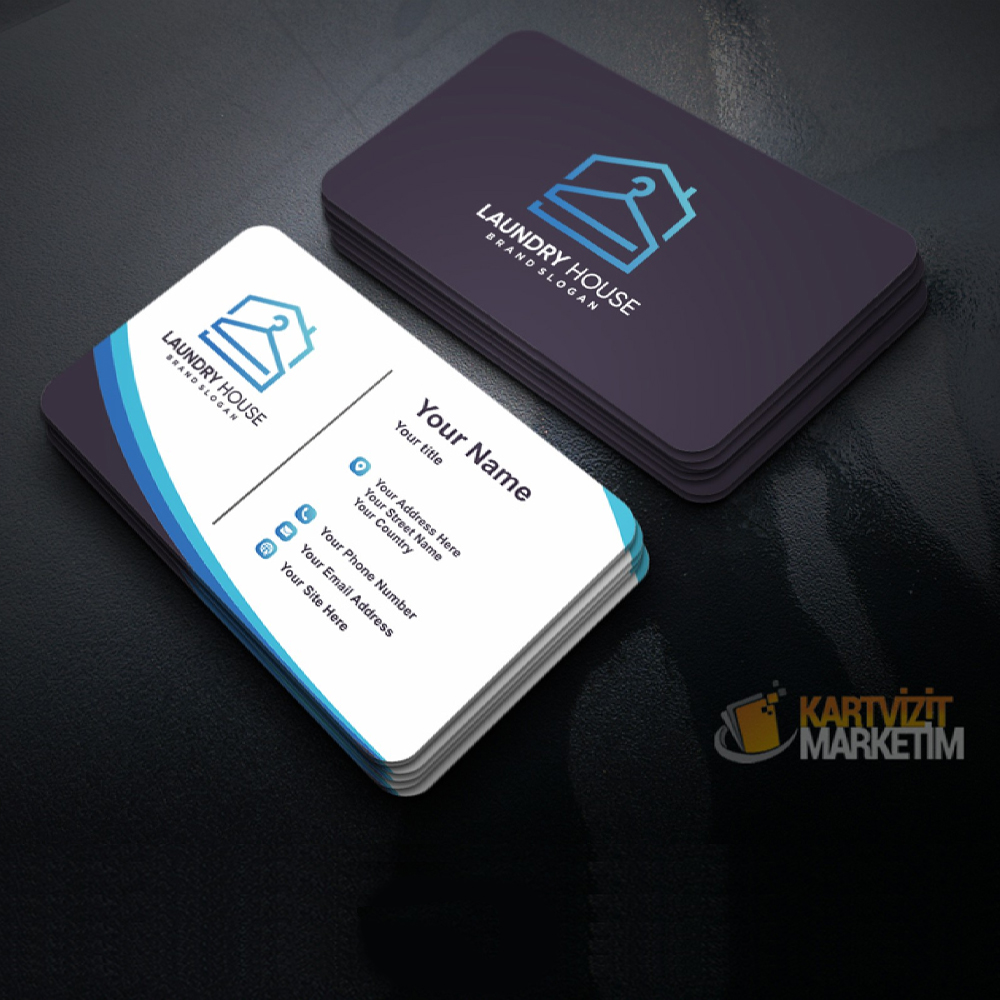 Modern Kuru Temizleme Kartvizit