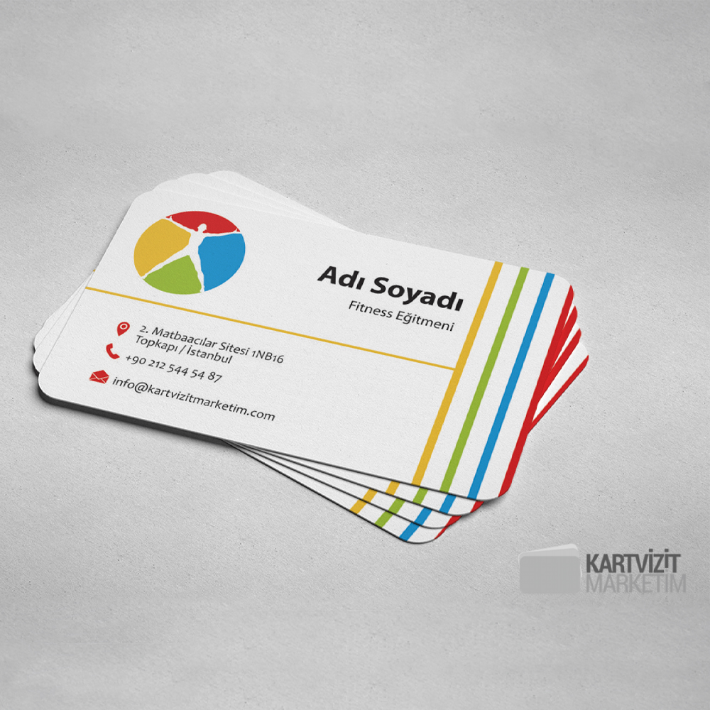 Fitness Eğitmeni Kartvizit