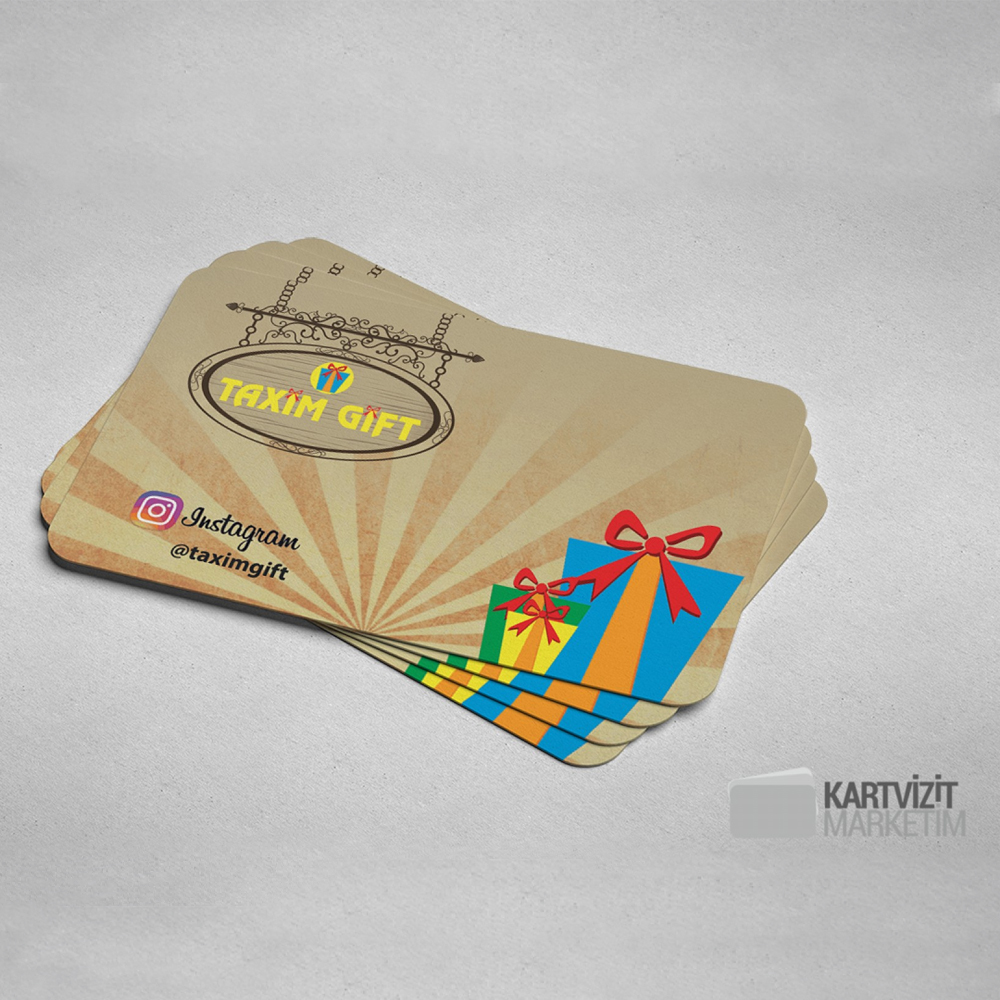 Hediyelik Eşya Mağaza Kartvizit