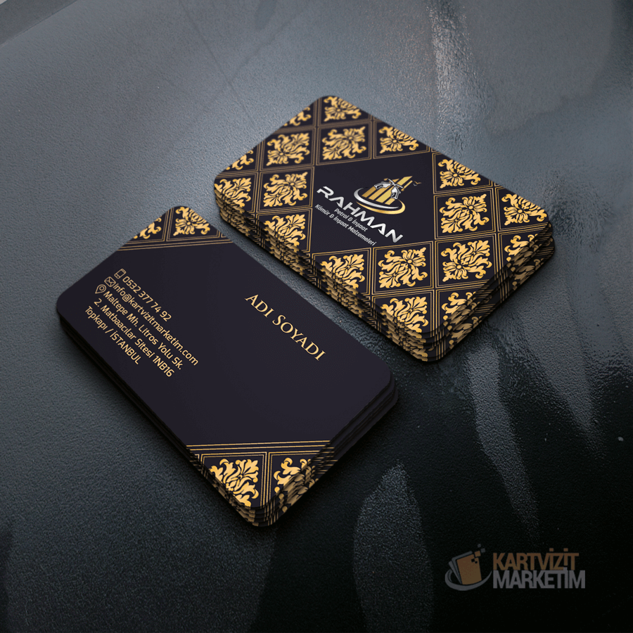 Akaryakıt Firma Kartvizit Adkrt-1001