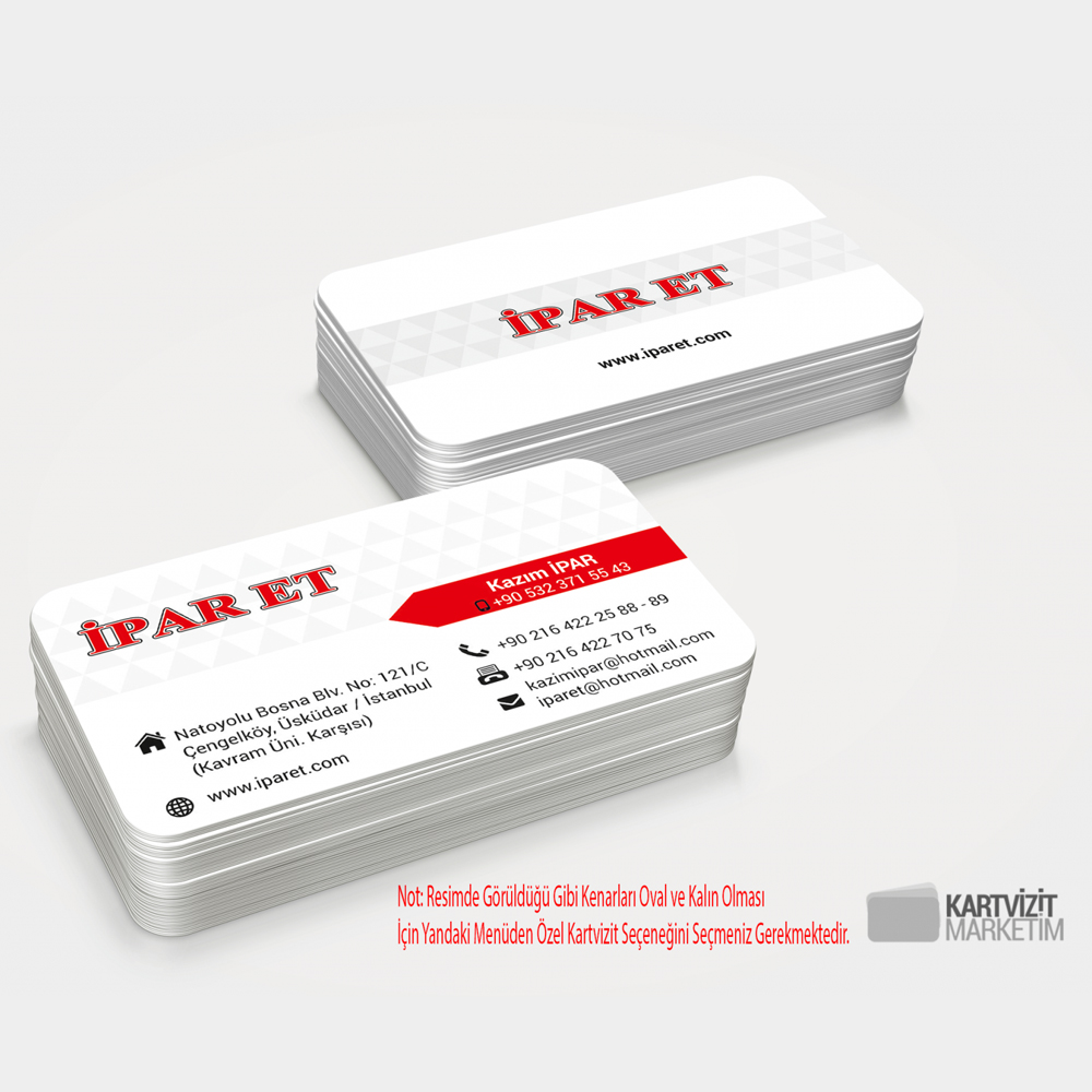 Özel Kasap Kartvizit Modeli 2