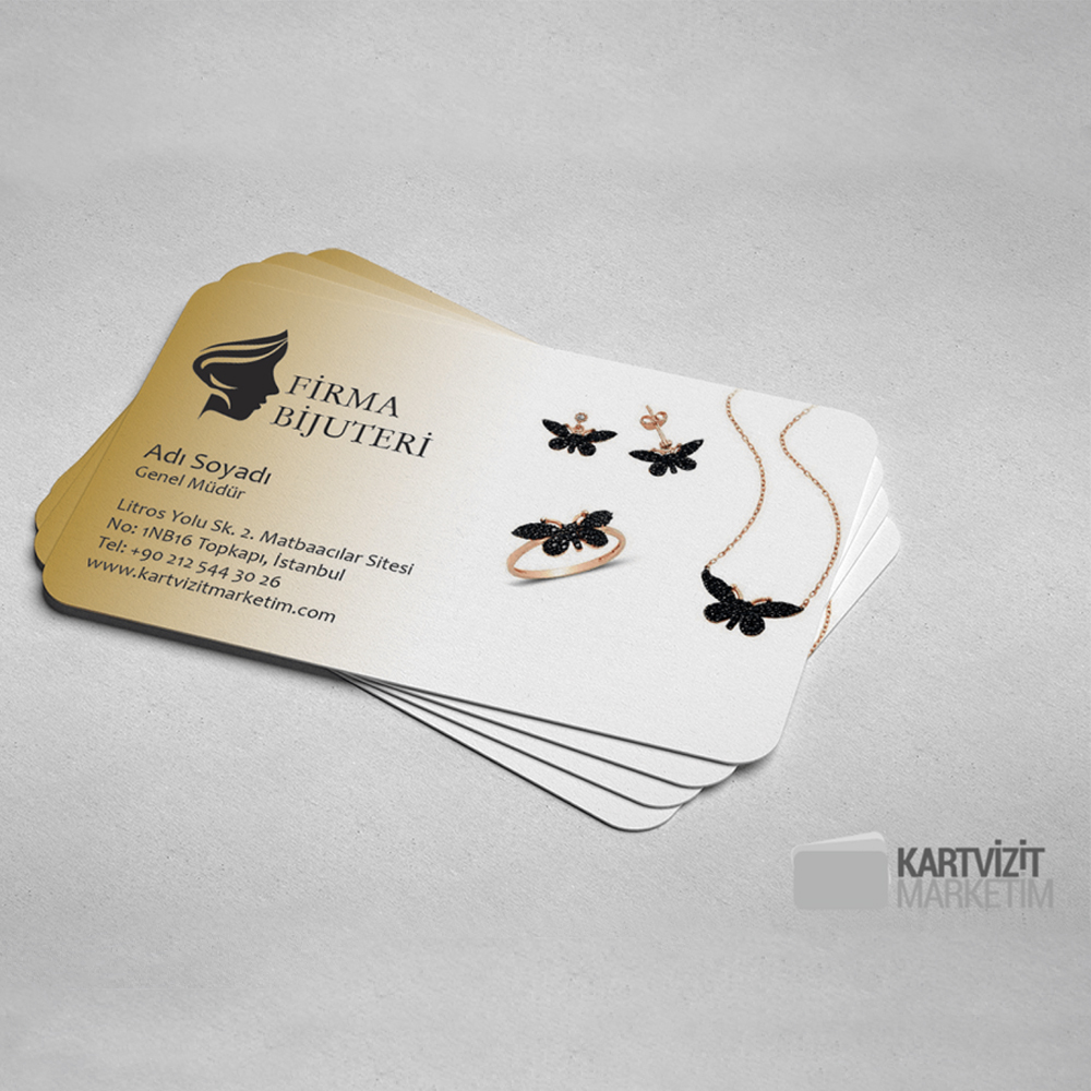 Bijuteri Kartvizit Modeli