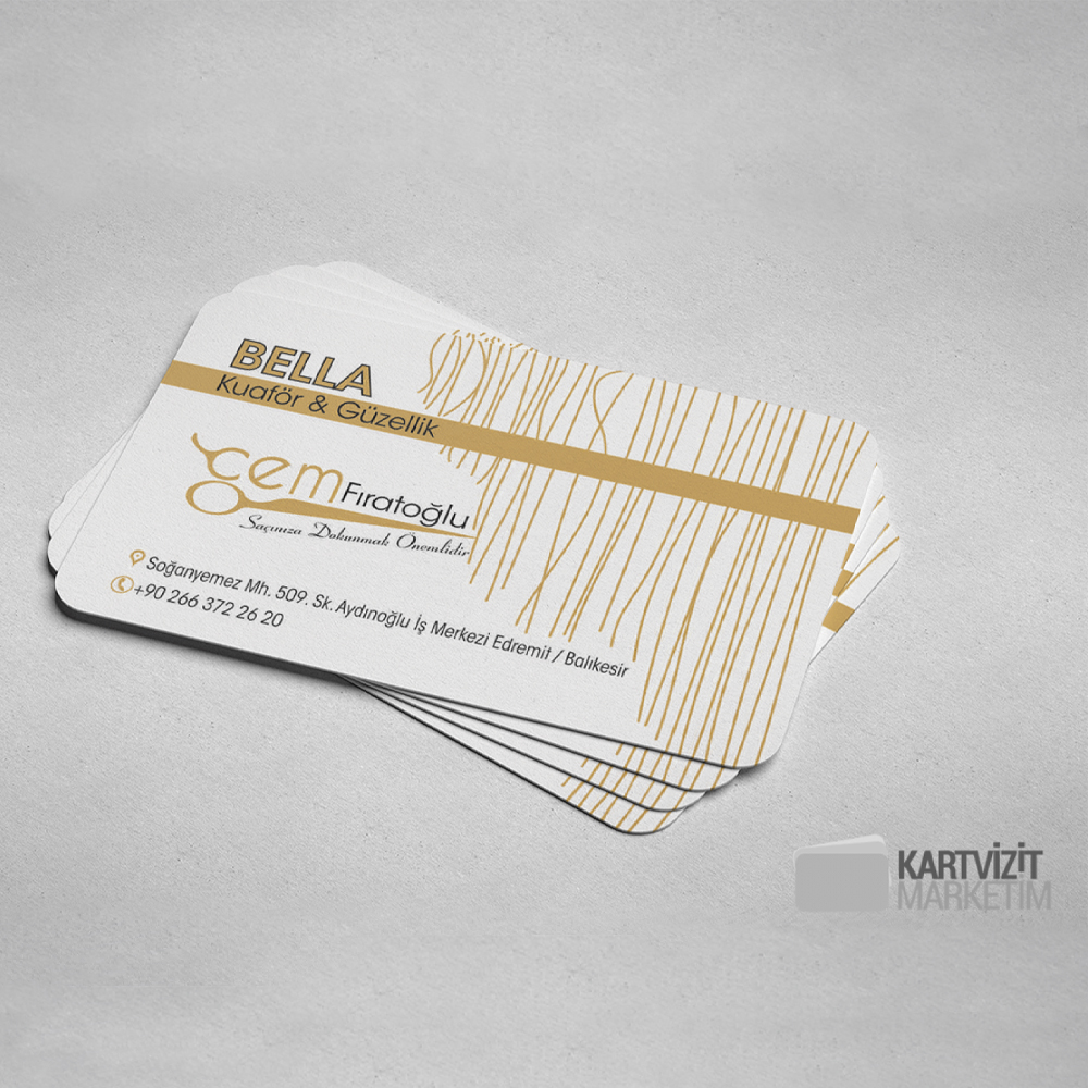 Özel Kuaför Kartvizit