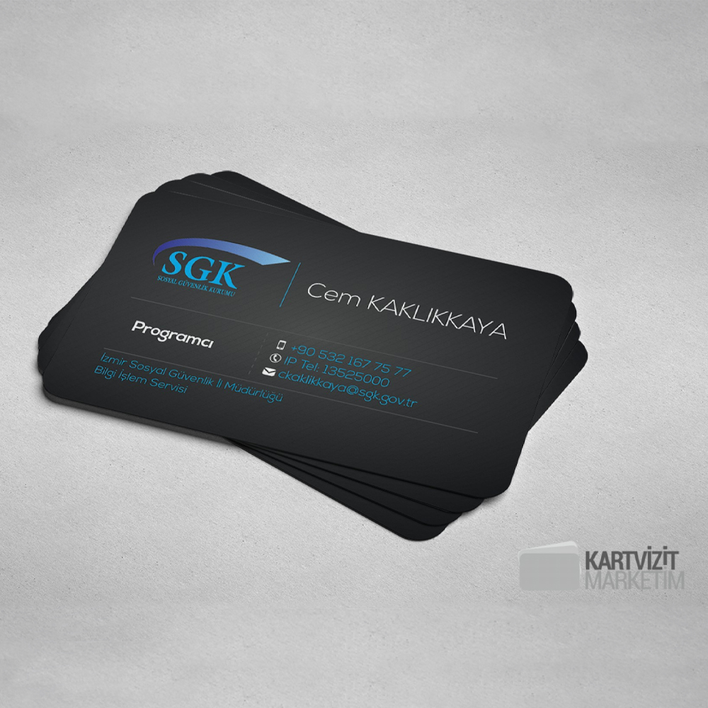 Yazılım Mühendisi Kartvizit