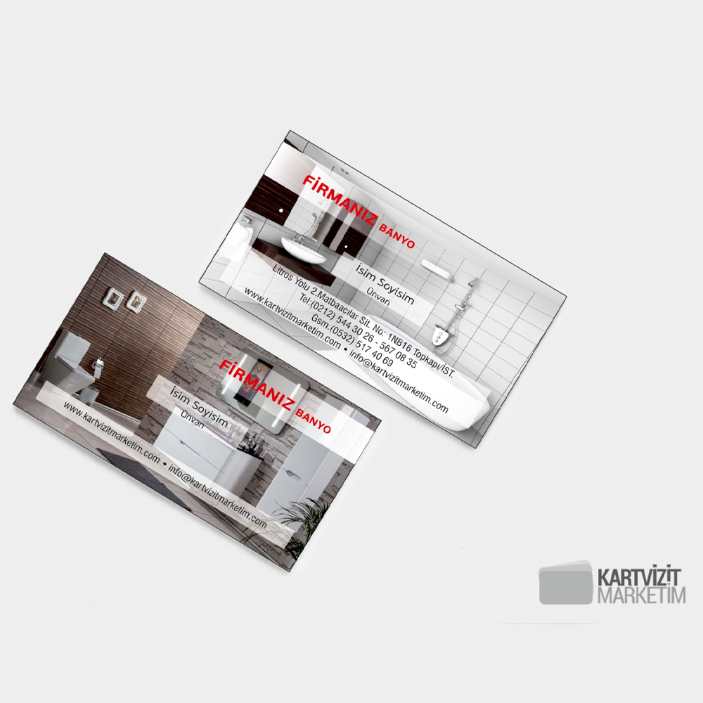 Banyo Firma Kartvizit Modeli