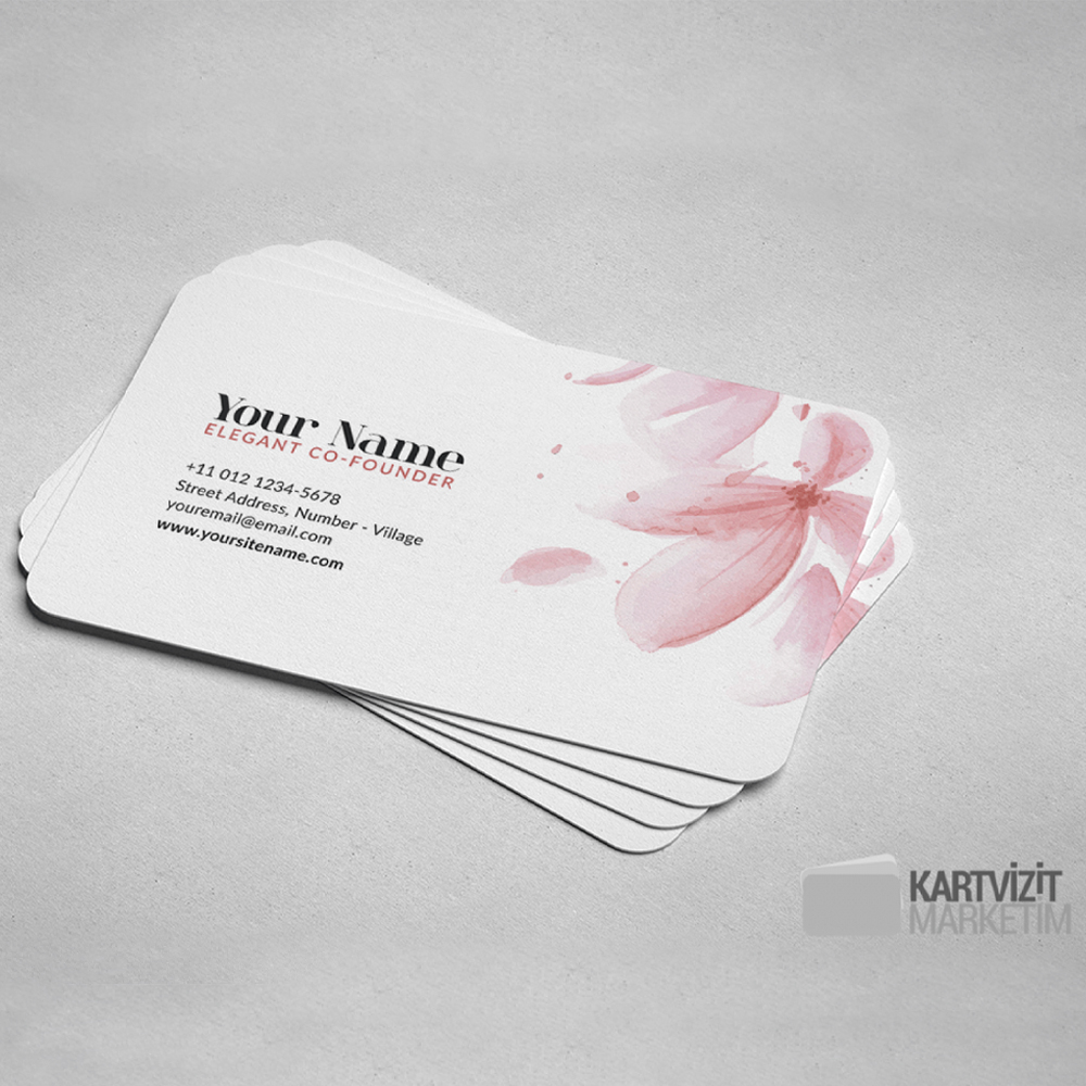 Çiçekçi Kartvizit