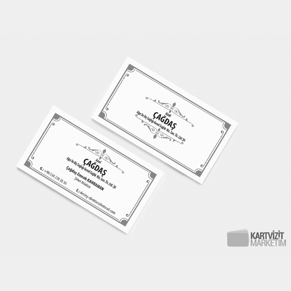 Acil Kartvizit Modeli 4