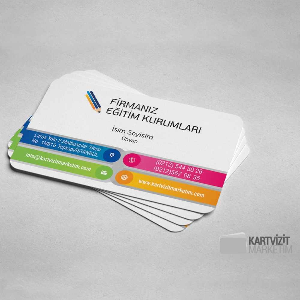 Eğitim Kartvizit Modeli 3