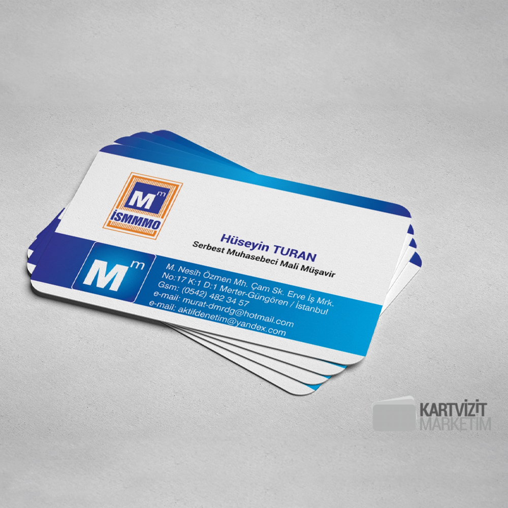 Muhasebeci Kartvizit Modeli