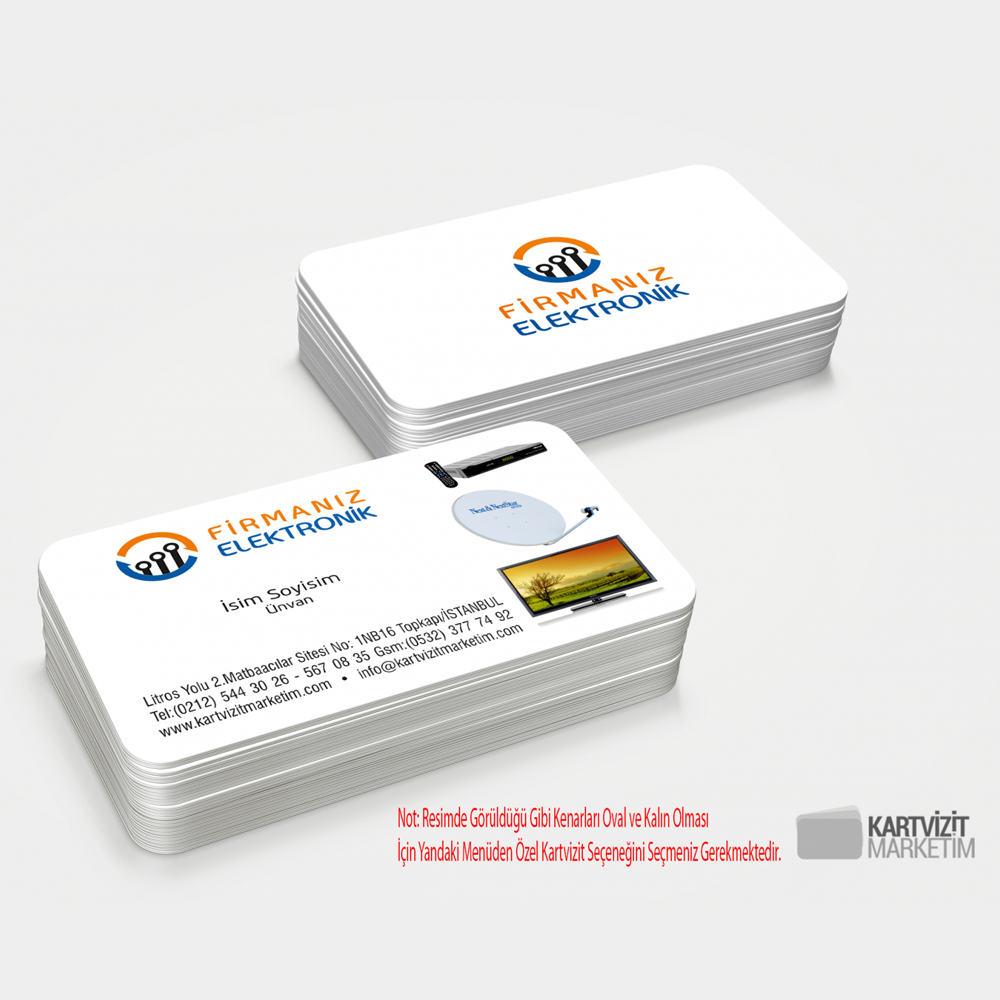 Elektrik - Elektronik Kartvizit Modeli