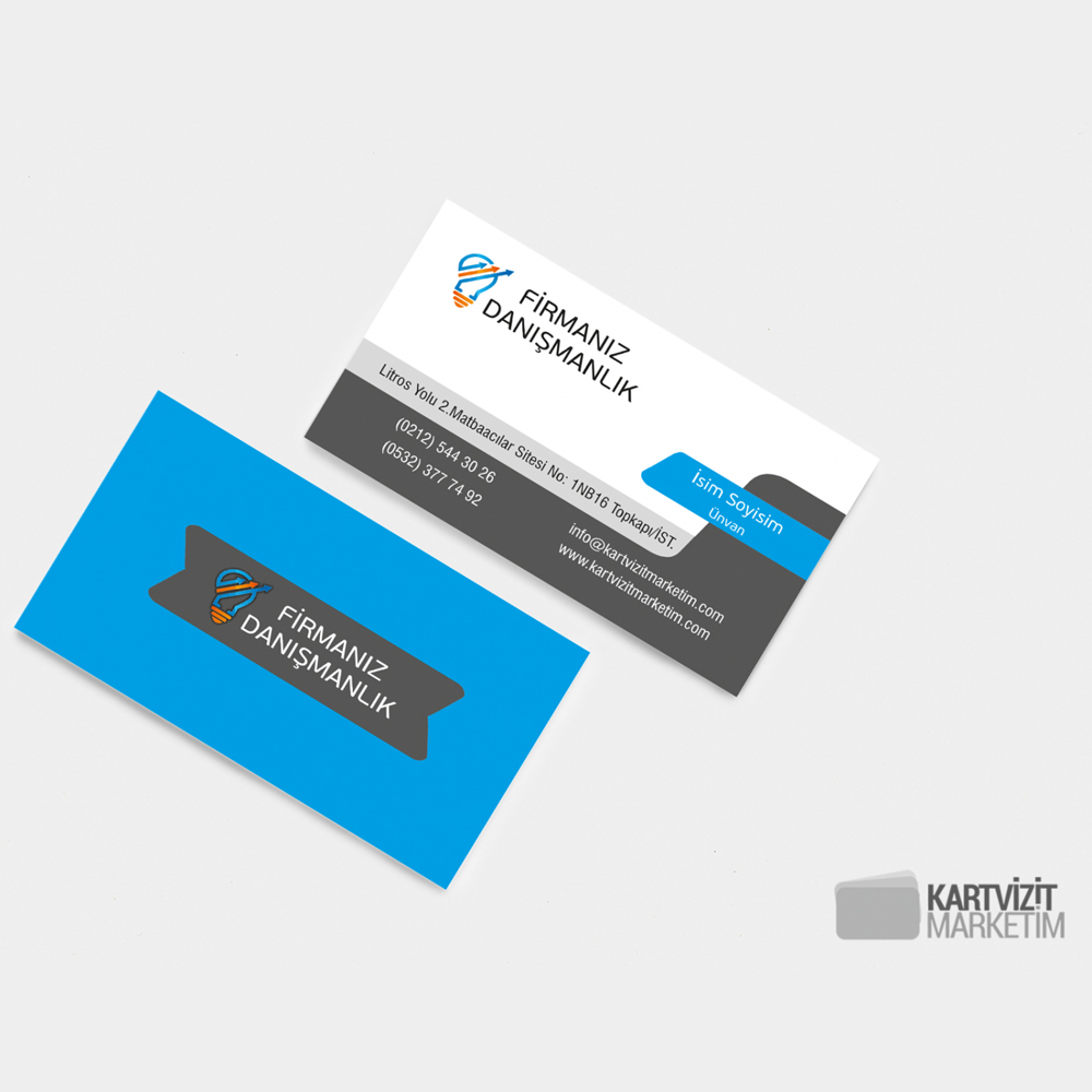 Mali Danışman Kartvizit Modeli