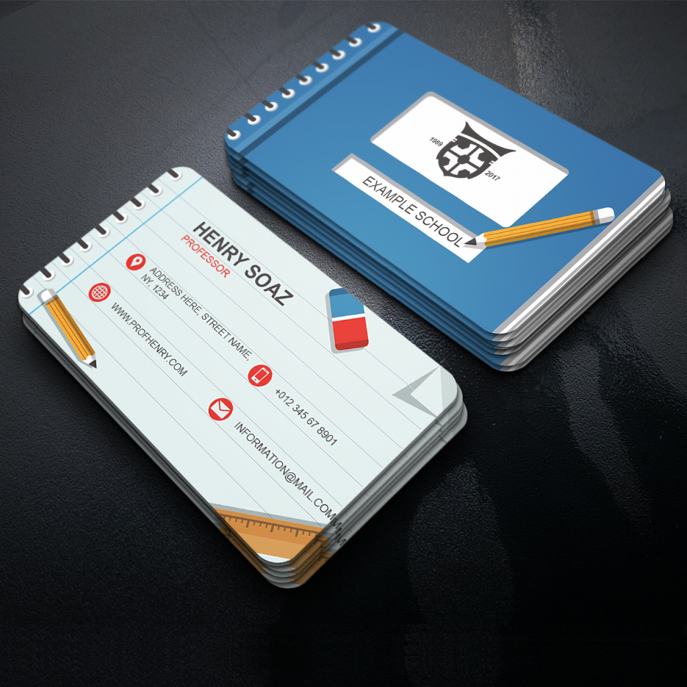 Defter Özel Ders Kartvizit Ozldrs-1016