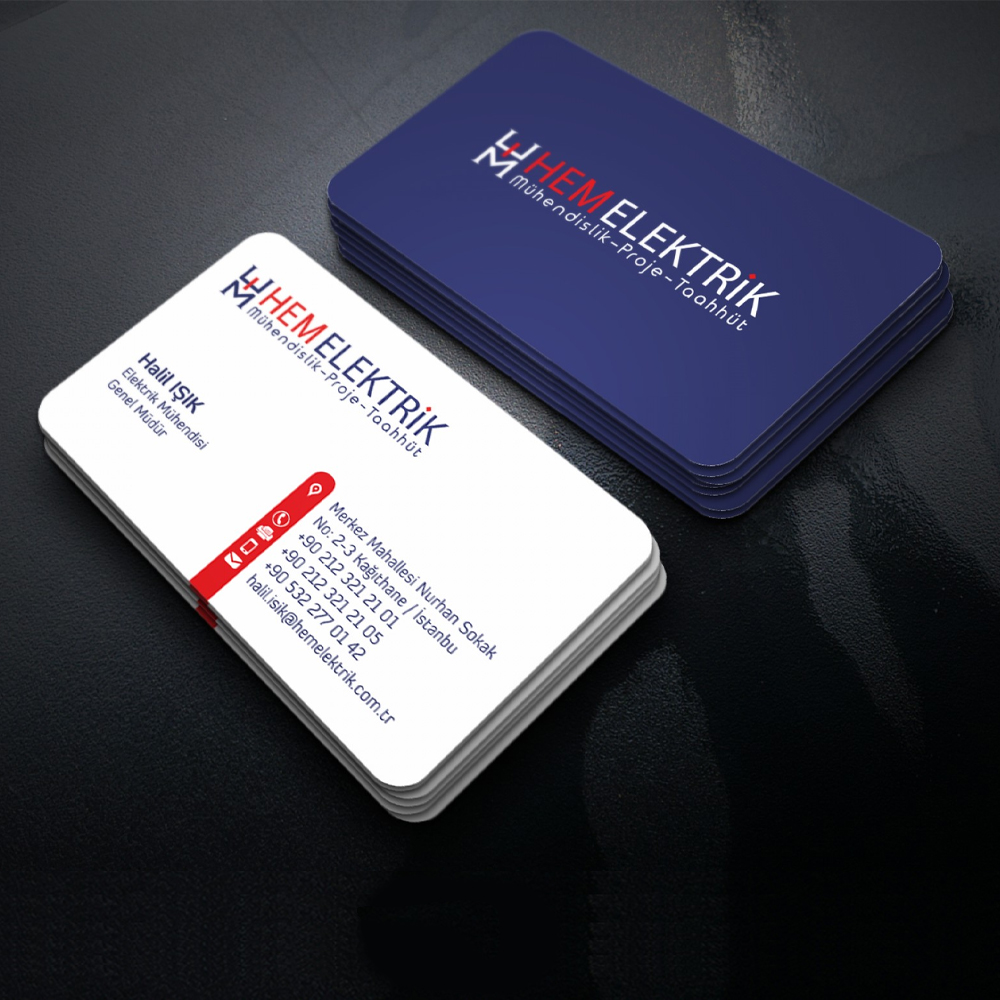 Elektrik Mühendisi Kartvizit