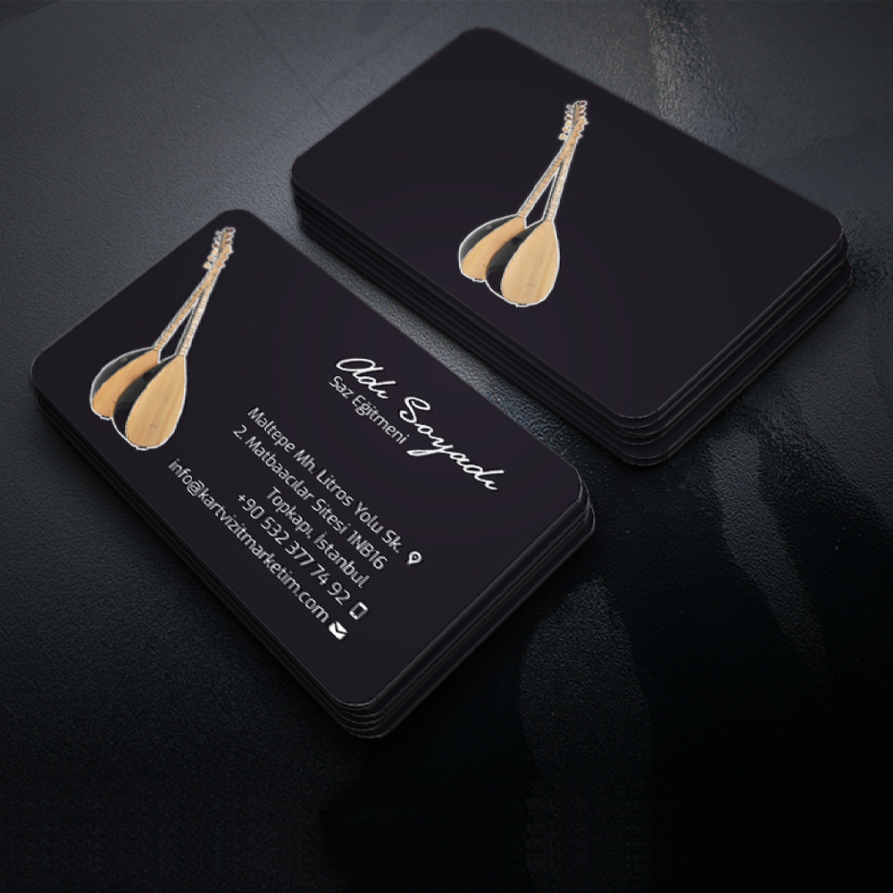 Saz Eğitmeni Kartvizit