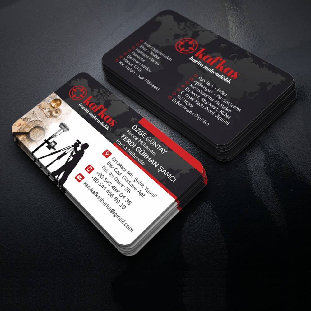 Harita Mühendisi Kartvizit