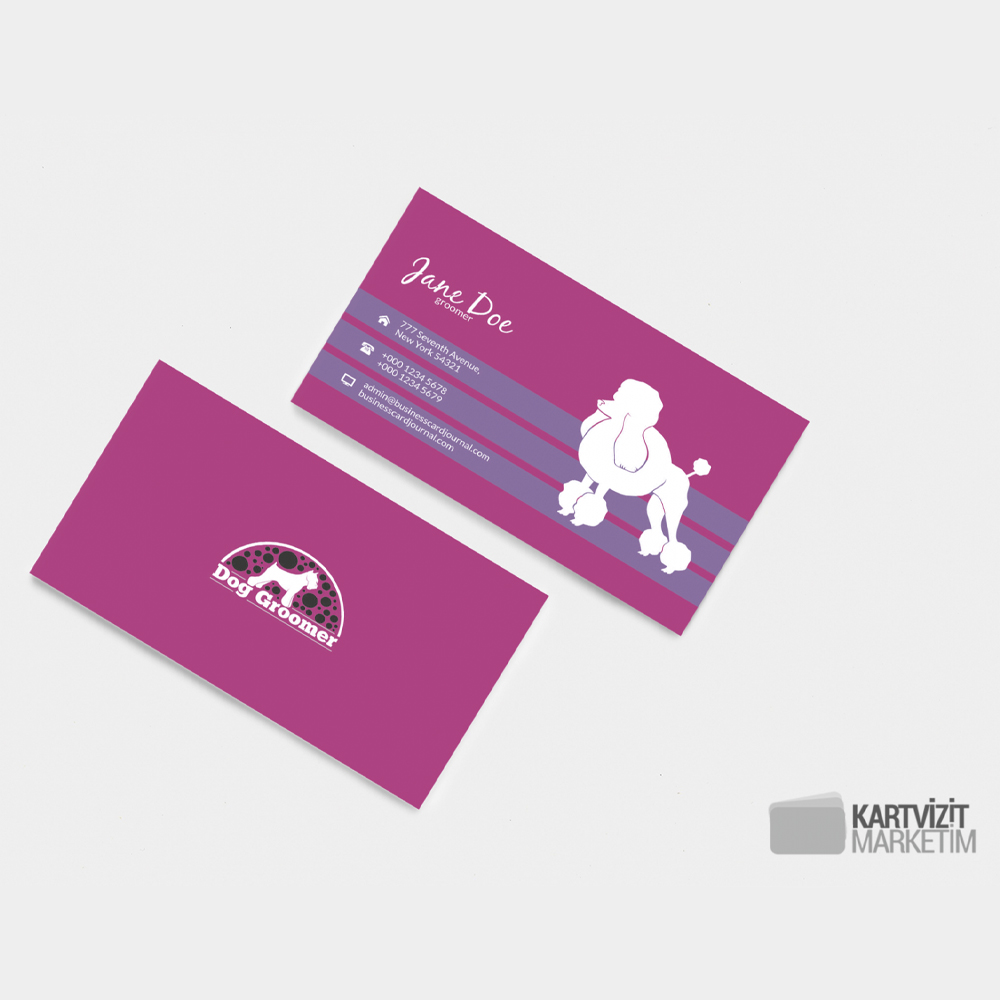 Kaliteli Pet Shop Kartvizit Modeli