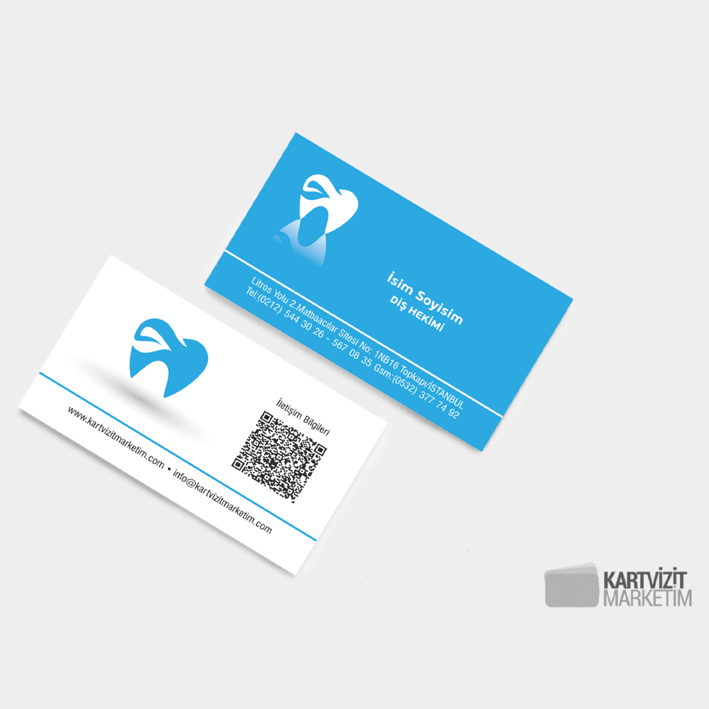 Diş Hastanesi Kartvizit Modeli