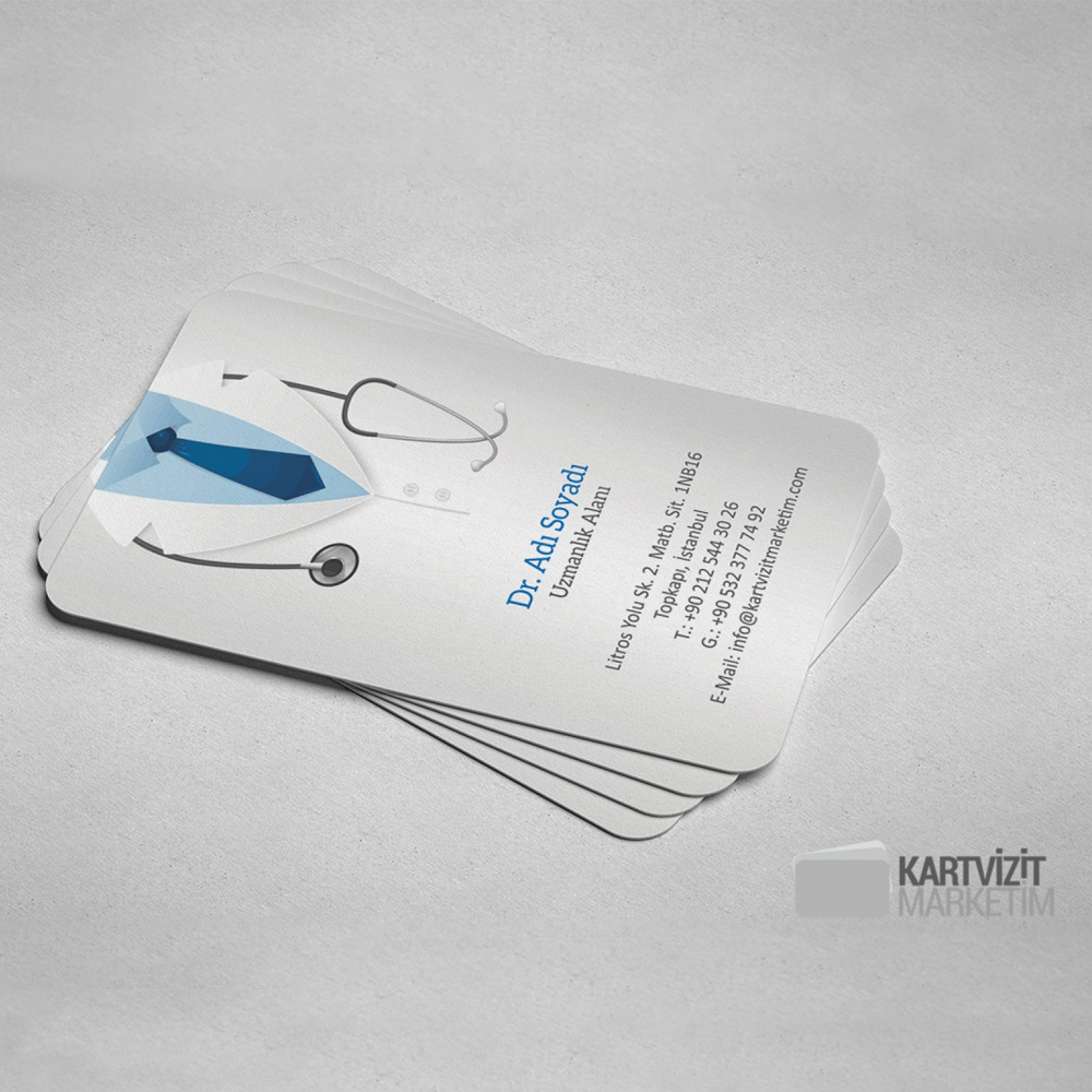 Önlük Tasarım Doktor Kartvizit
