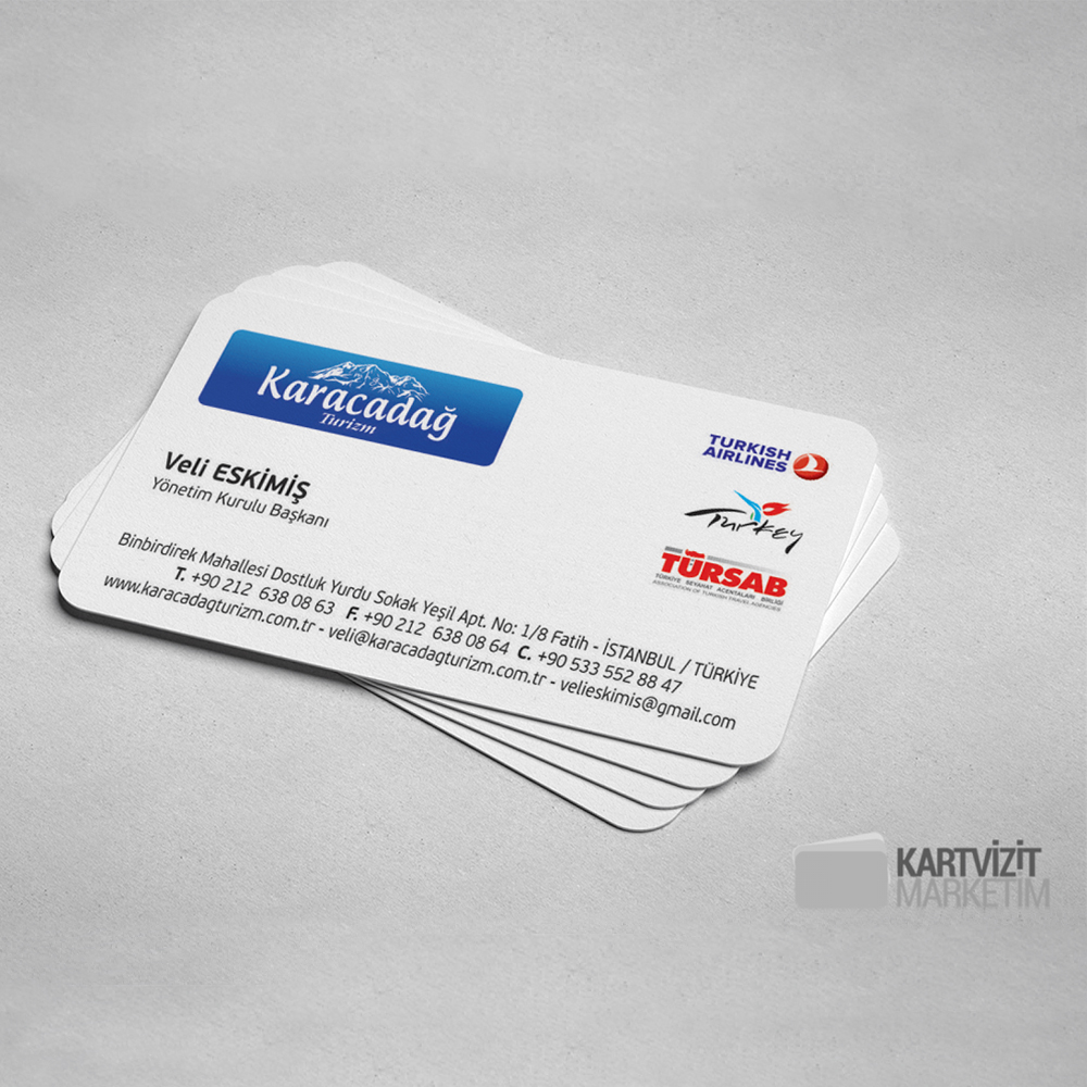 Transfer Firması Kartvizit Modeli