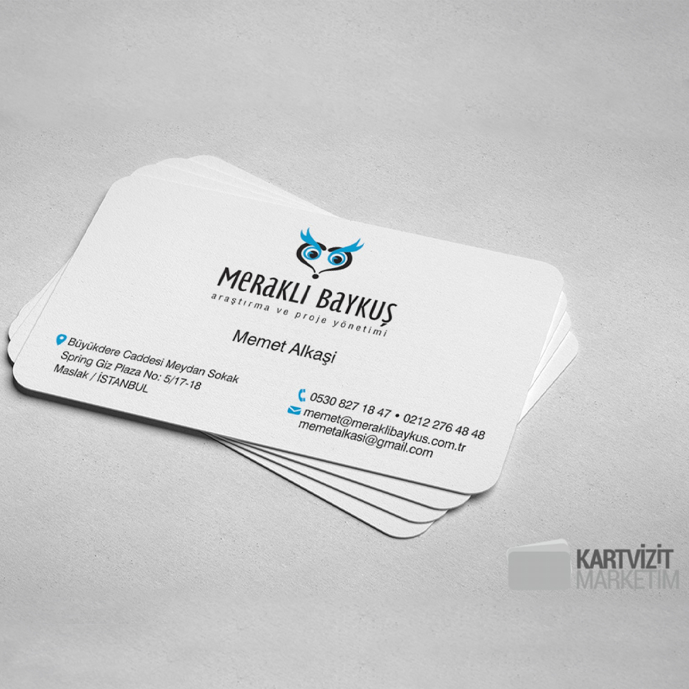 Araştırma Firması Kartvizit Modeli