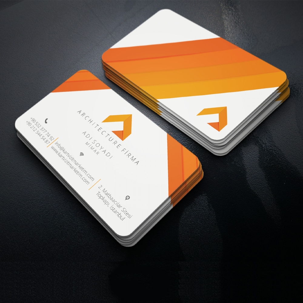 Minimal Tasarım Mimar Kartvizit