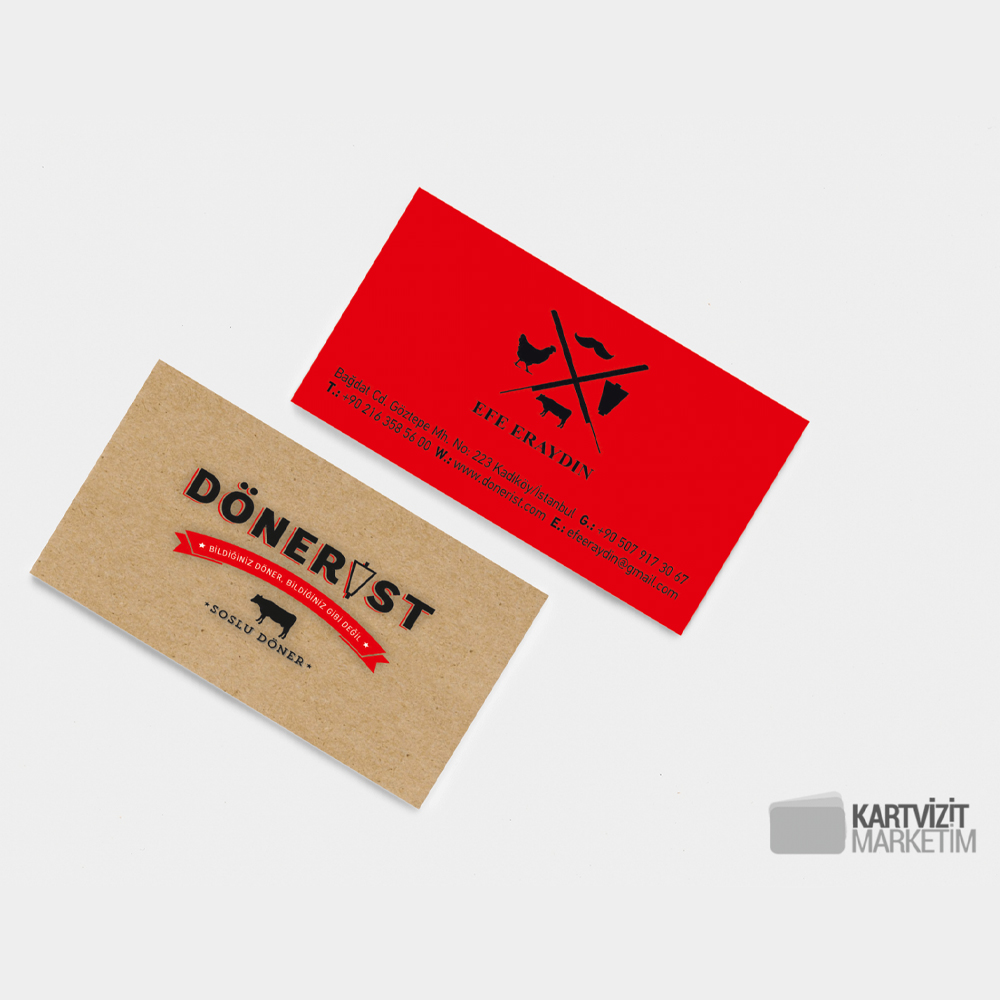 Döner Kartvizit Modeli