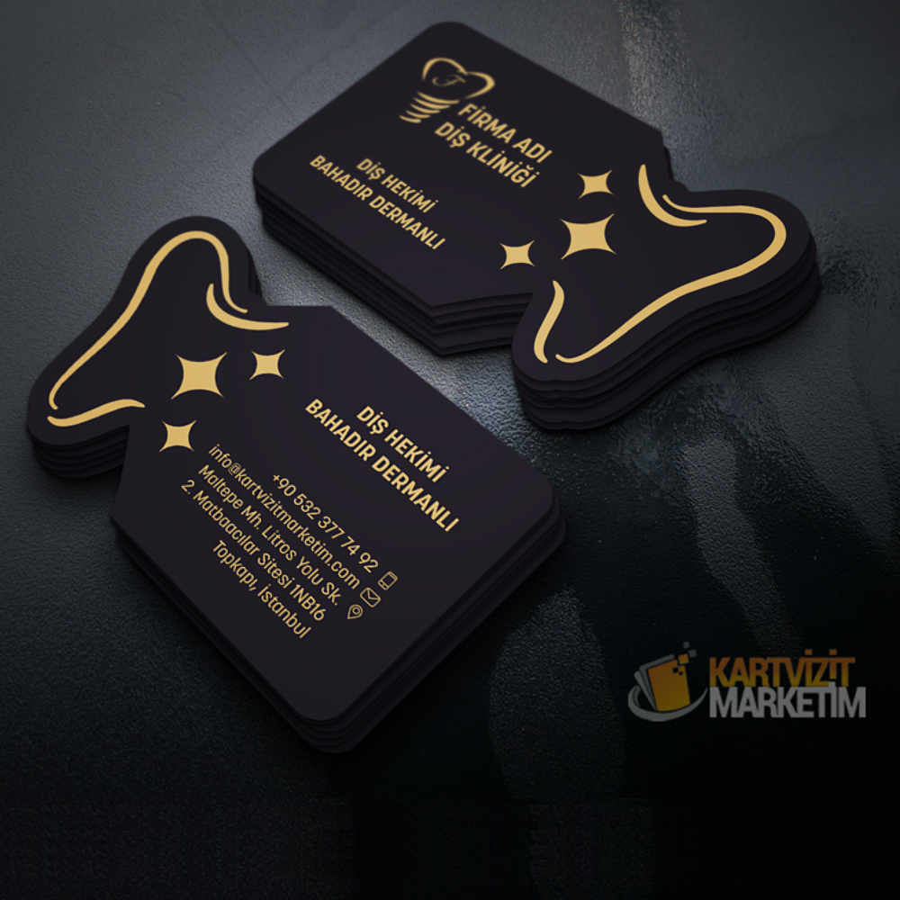 Şekilli Diş Hekimi Kartvizit