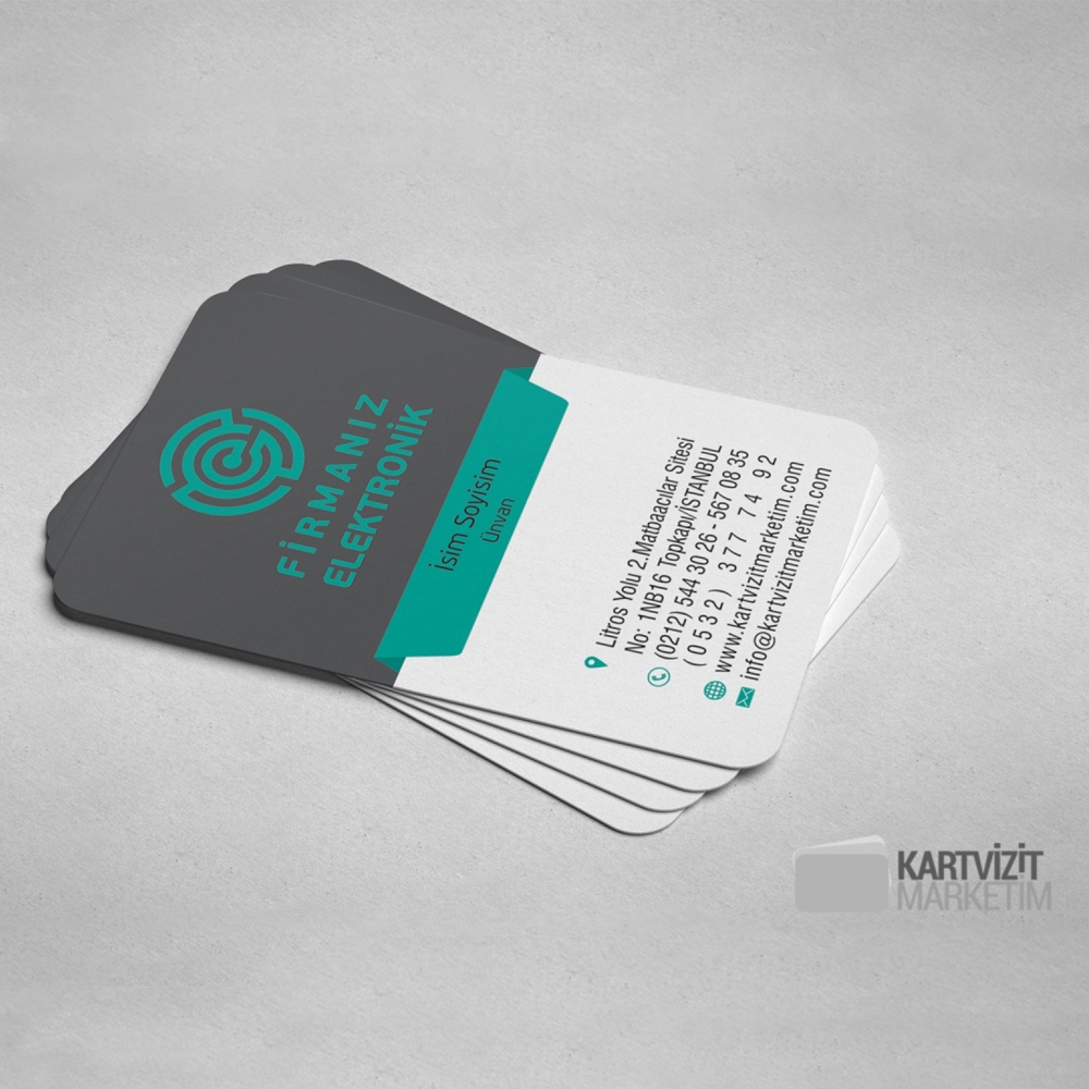 Elektrik - Elektronik Kartvizit Modeli 2