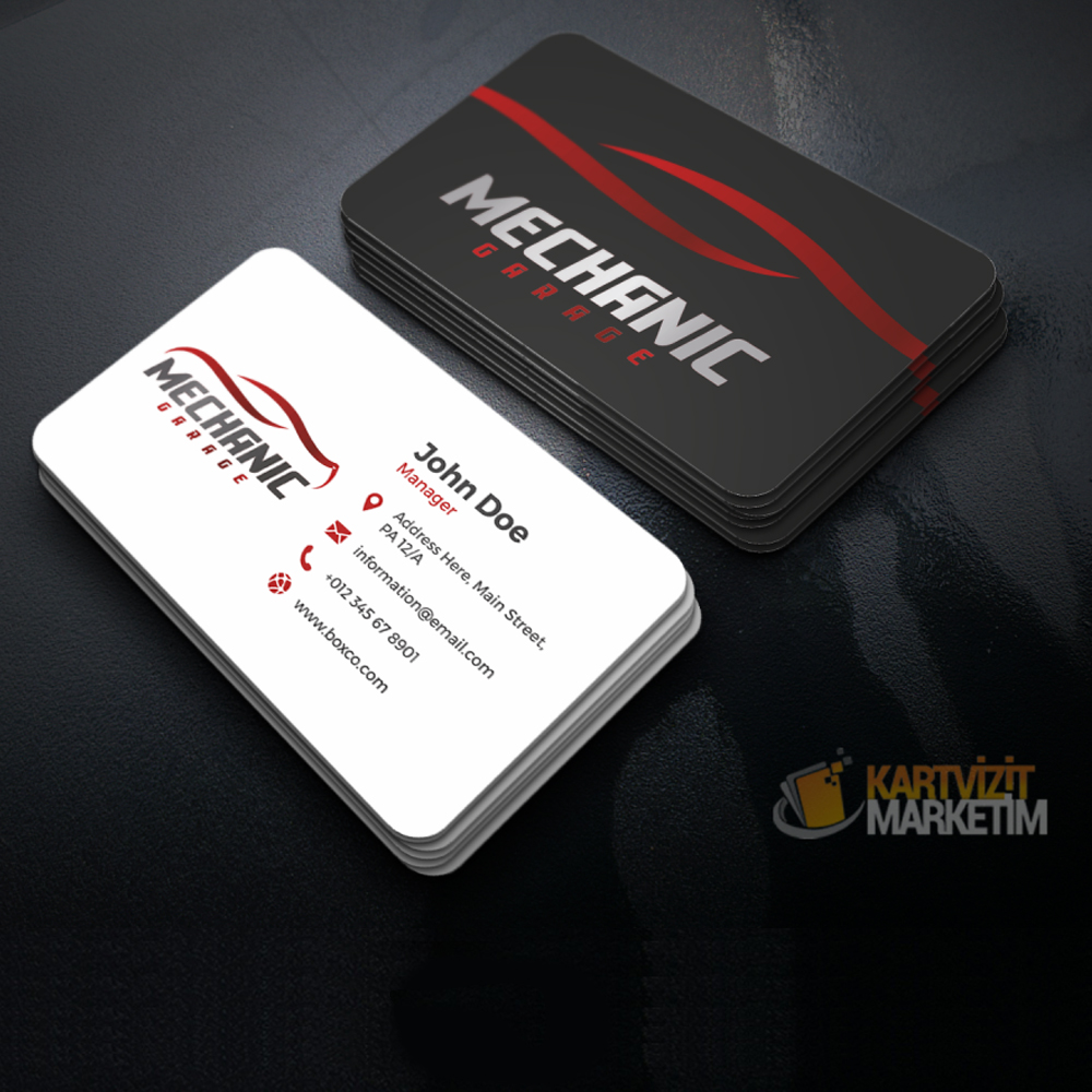 Oto Galeri Kartvizit Modeli Otoglr-1001