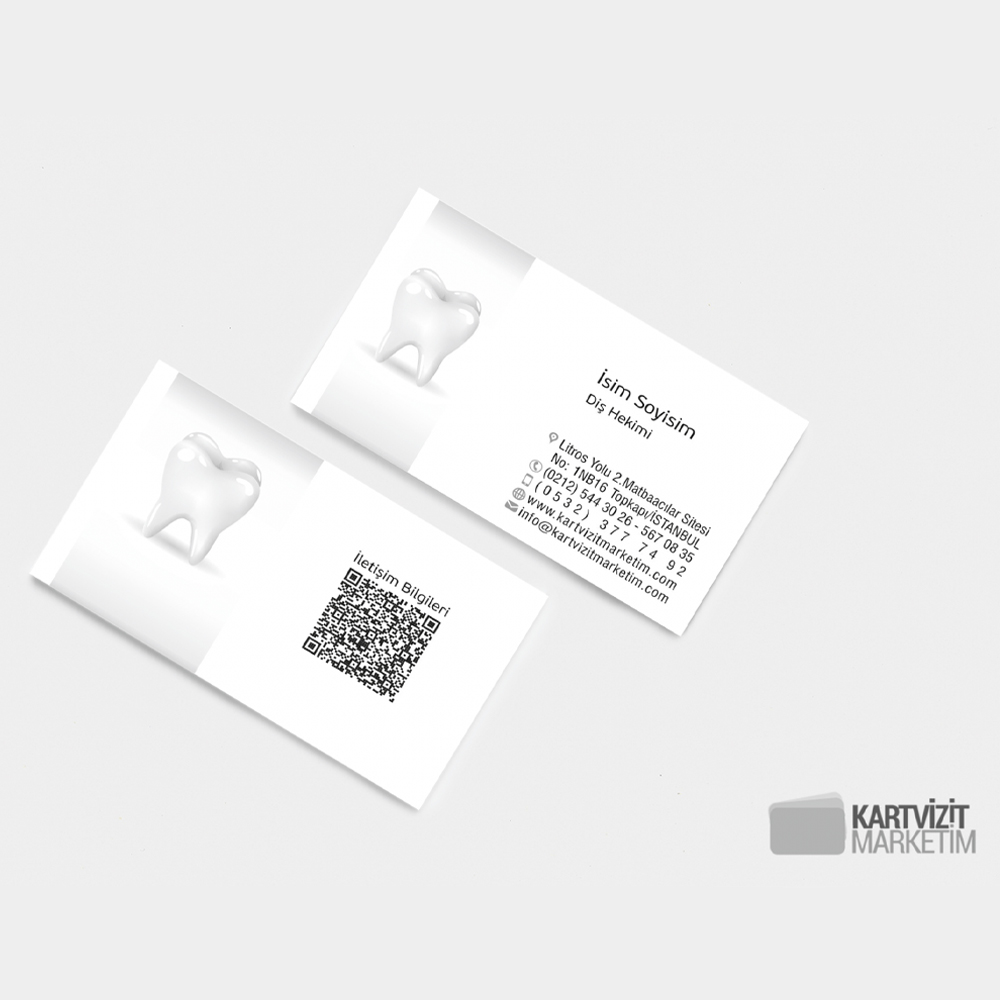 Dişçi Kartvizit Modeli