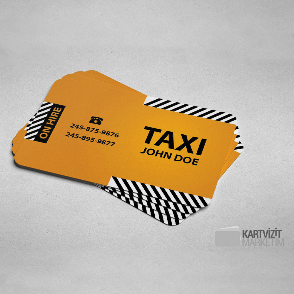 Taksi Durağı Kartvizit