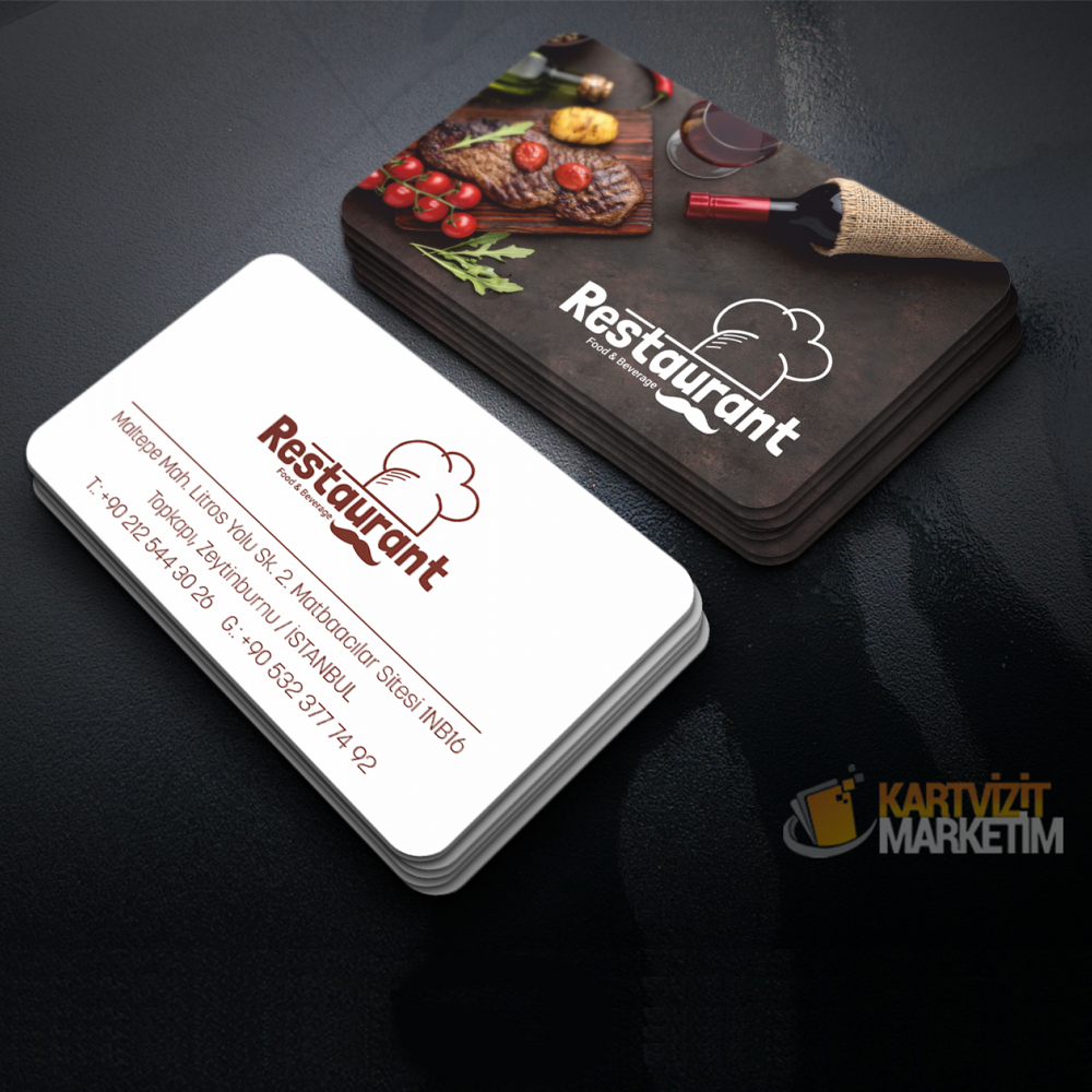 Et Restorant Kartvizit cfkrt-1015