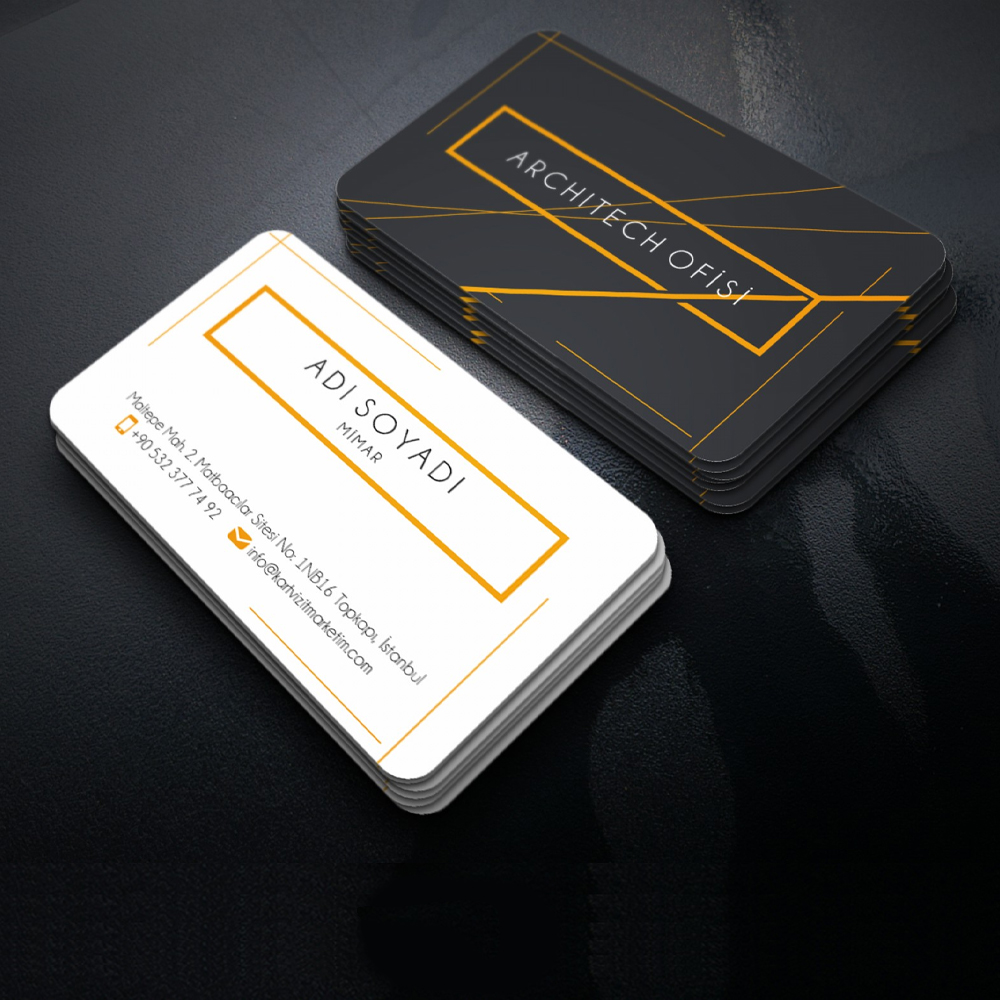 Turuncu Mimar Kartvizit