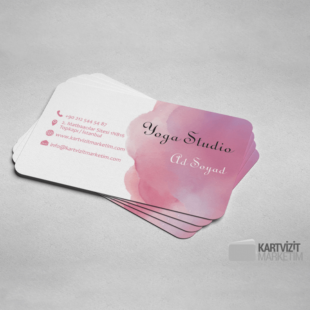 Yoga Kartvizit Modeli