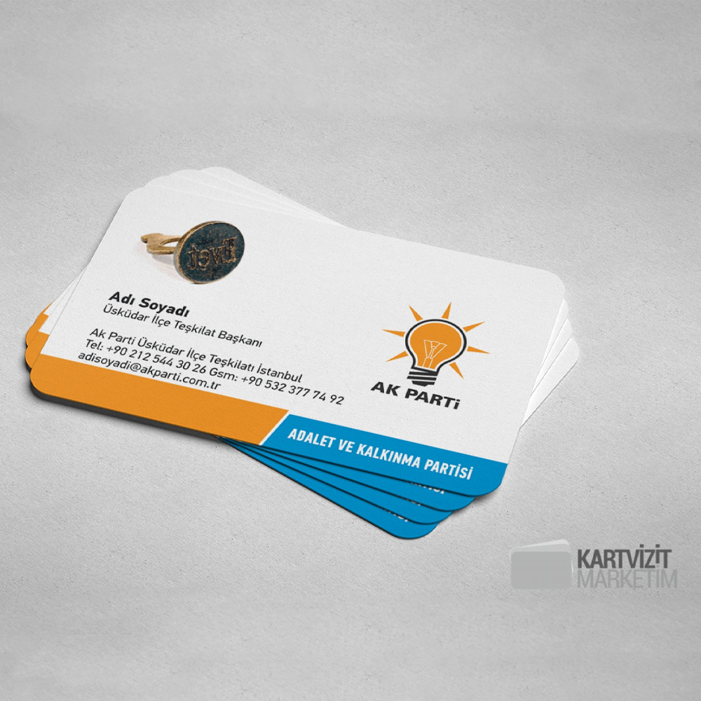 Ak Parti Referandum Kartvizit