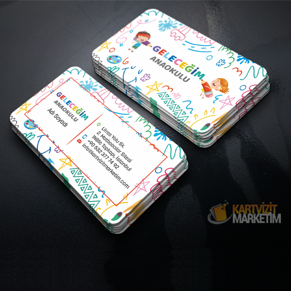 Kreş & Anaokulu Kartvizit