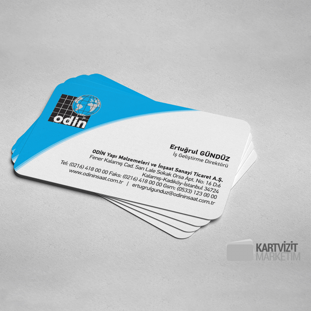 İnşaat Kartvizit Modeli