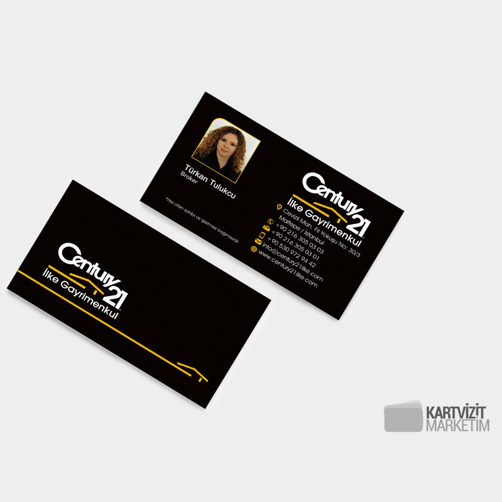 Century21 Kartvizit Modeli