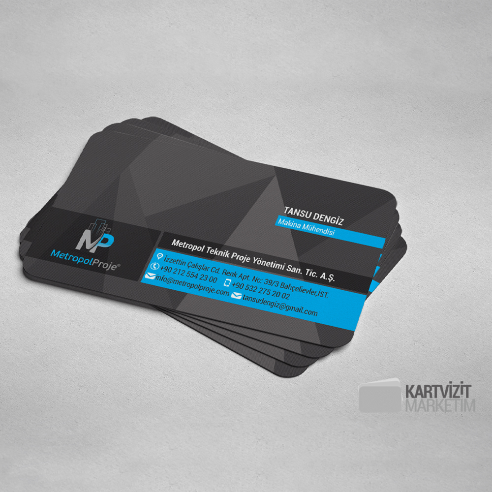 Müteahhitlik Firması Kartvizit