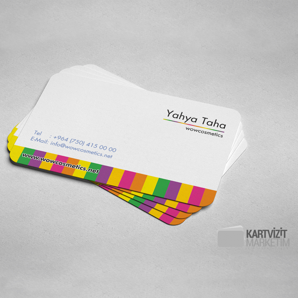 Kozmetik Kartvizit Modeli