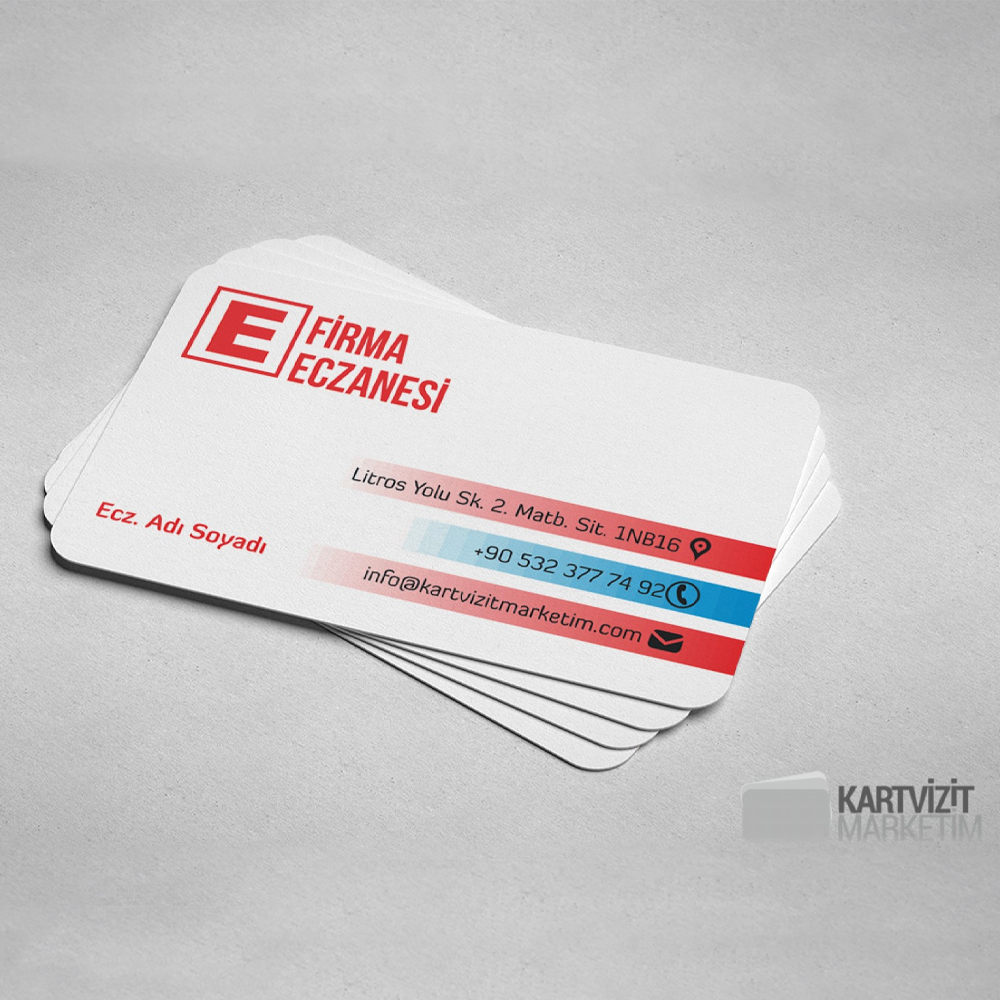 Eczane Kartvizit Modern
