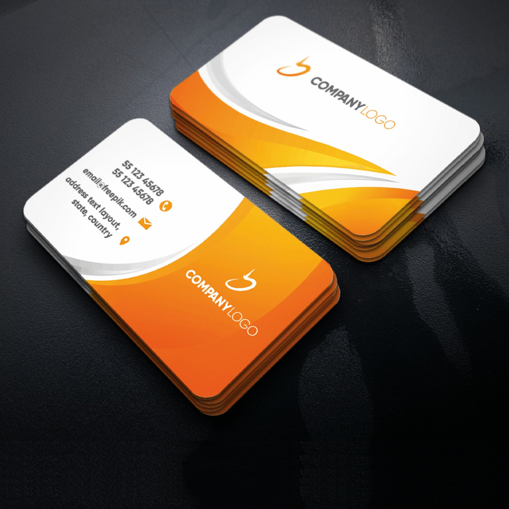 Turuncu Kırtasiye Kartvizit